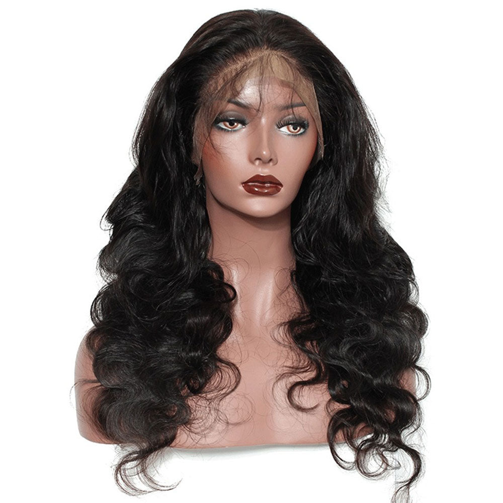 Snv 250% High Density Body Wave Human Hair 13x4 13x6 Lace Front Wigs