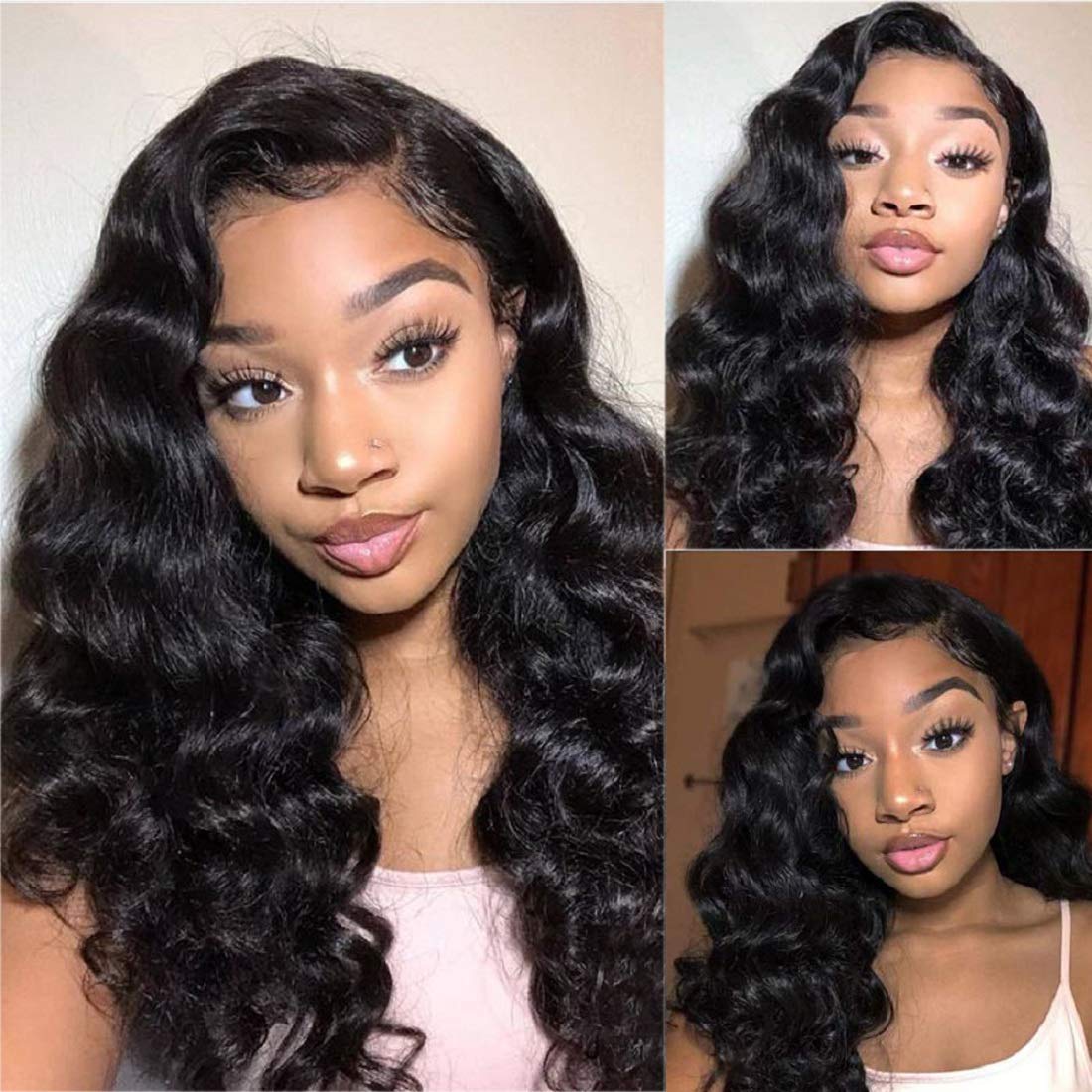 Snv Skin Melted 5x5 HD Lace Closure Wigs Loose Wave Virgin Human Hair wig Pre-Plucked With Natural Hairline