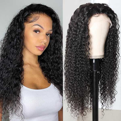 Snv Skin Melted 5x5 HD Lace Closure Wigs Kinky Curly Virgin Human Hair wig Pre-Plucked With Natural Hairline