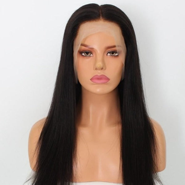 Snv Full Lace Wigs Straight Human Hair Wig For Black women Can do any Hair Styles High Quality 200% Density