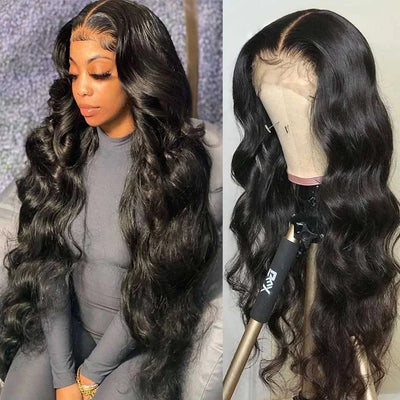 Snv high quality 13×4 HD Lace Front Wigs body wave Virgin Human Hair wigs With Pre-Plucked Hairline