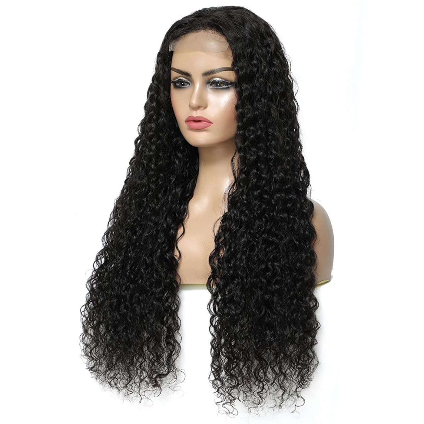 Snv Skin Melted 5x5 HD Lace Closure Wigs Water Wave Virgin Human Hair wig Pre-Plucked With Natural Hairline