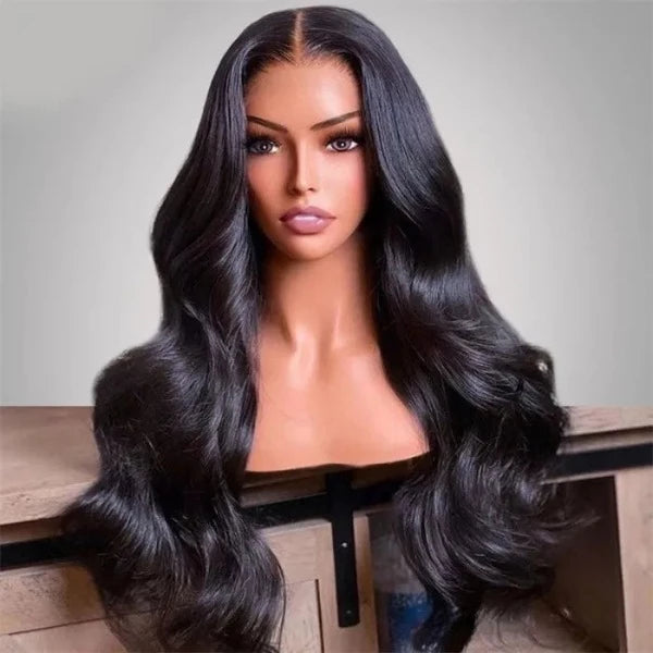 Snv High Quality 13×6 Transparent Lace Front Wigs body wave Virgin Human Hair Wigs With Pre-Plucked Hairline