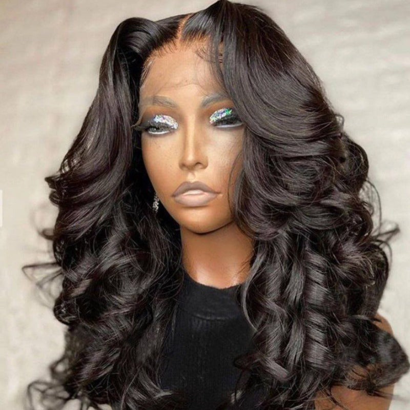 Snv 4×4 Lace Closure Wig transparent lace wig Body Wave Human Hair Wigs preplucked with baby hair