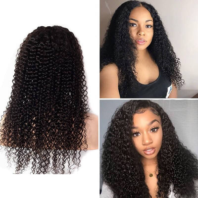 Snv Skin Melted 5x5 HD Lace Closure Wigs Kinky Curly Virgin Human Hair wig Pre-Plucked With Natural Hairline