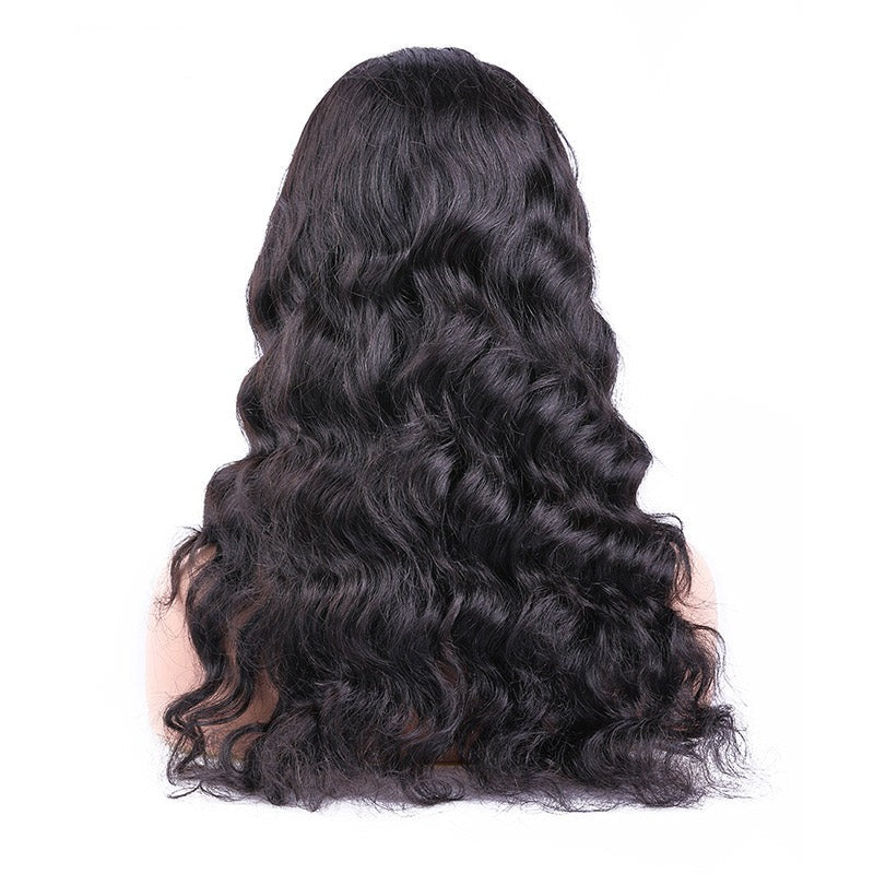 Snv high quality 13×6 transparent Lace Front Wigs loose wave Virgin Human Hair wigs With Pre-Plucked Hairline