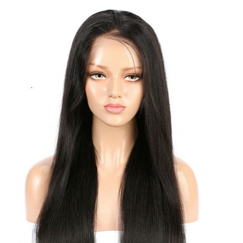 Snv Skin Melted 5x5 HD Lace Closure Wigs Straight Virgin Human Hair wig Pre-Plucked With Natural Hairline