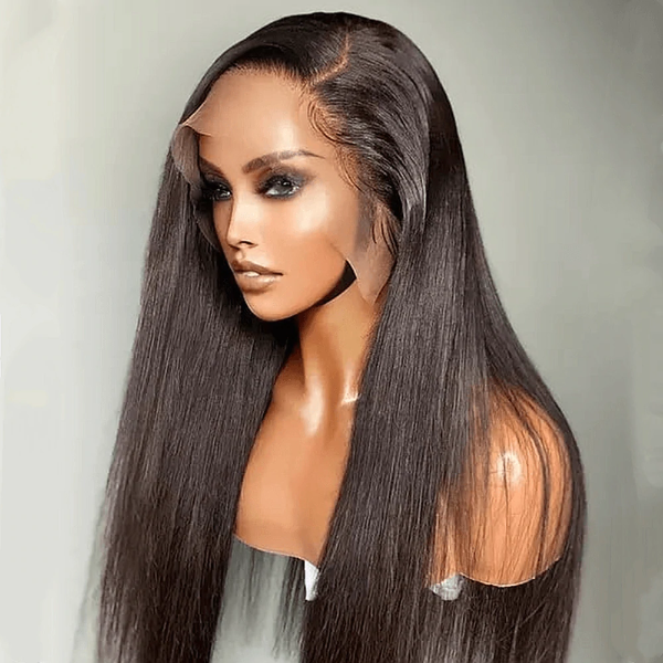 Snv high quality 13×4 HD Lace Front Wigs Straight  Virgin Human Hair wigs With Pre-Plucked Hairline