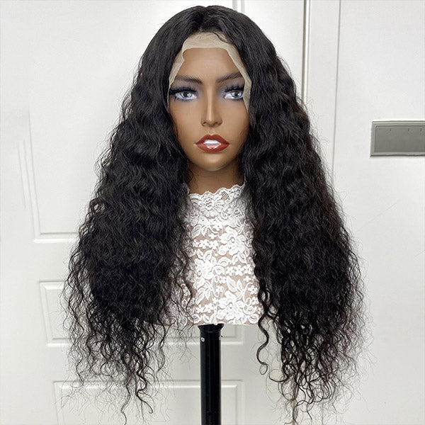 Snv Full Lace Wigs Water Wave Human Hair Wig For Black women Can do any Hair Styles High Quality 200% Density