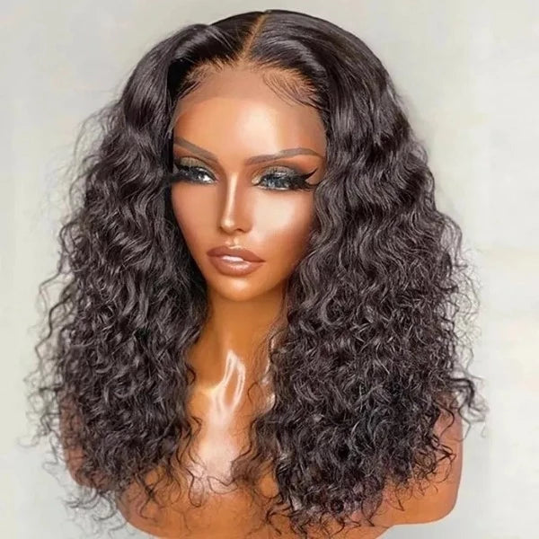 Snv high quality 13×4 HD Lace Front Wigs water wave Virgin Human Hair wigs With Pre-Plucked Hairline